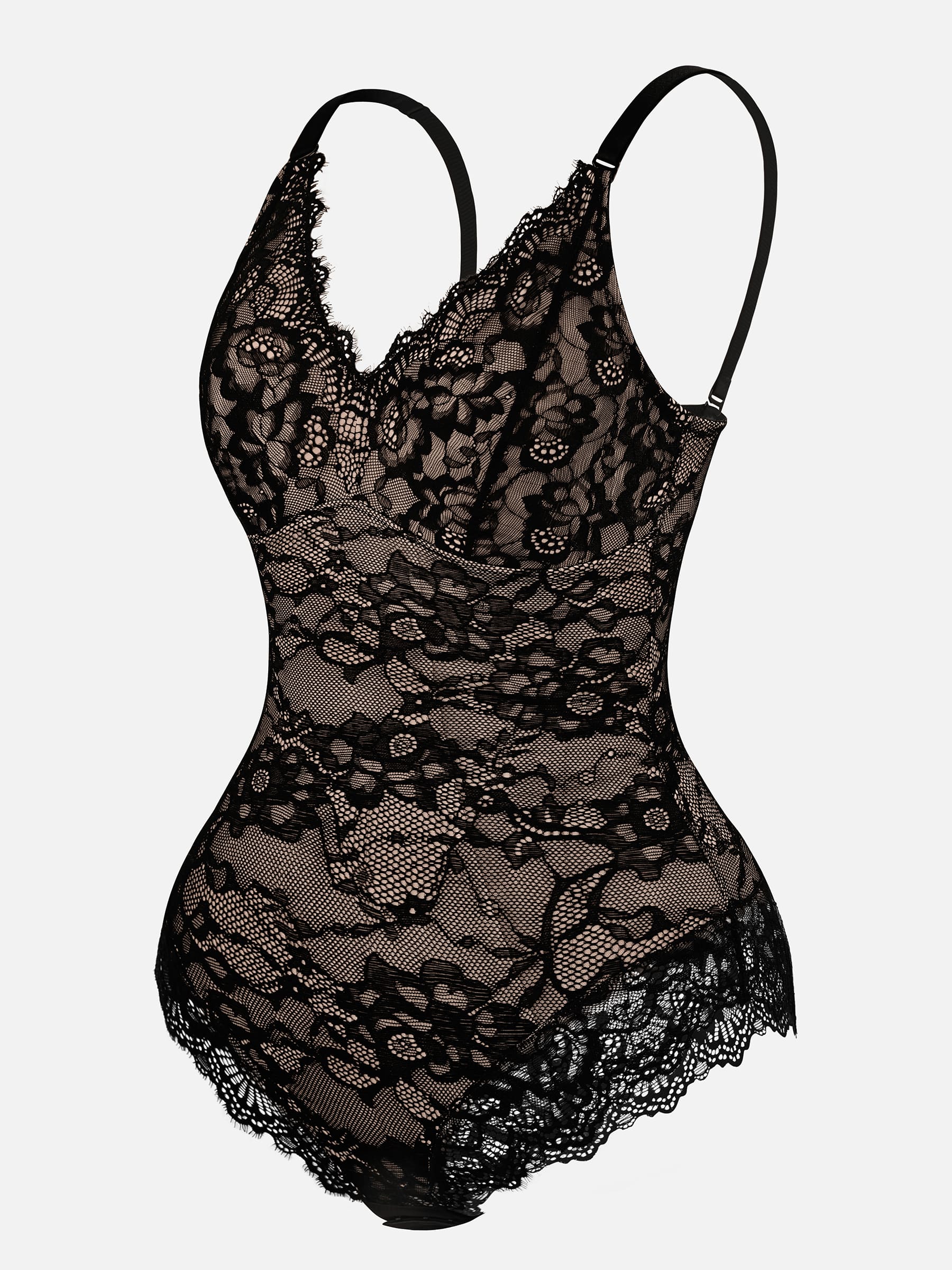 MyCurve Low-back Ultra-versatile Lace Bodysuit