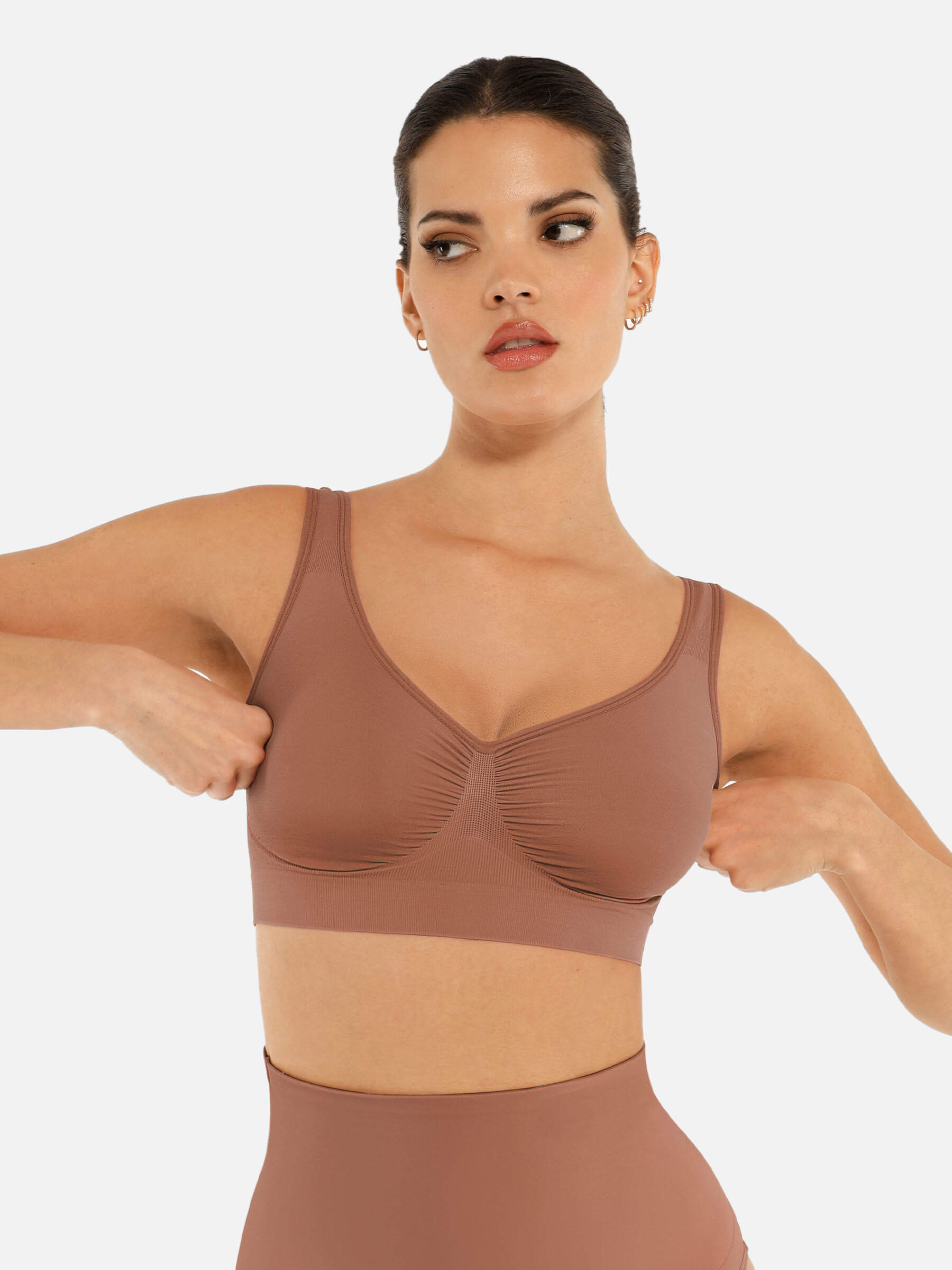 MyCurve No Underwire Wide Straps Everyday Bra