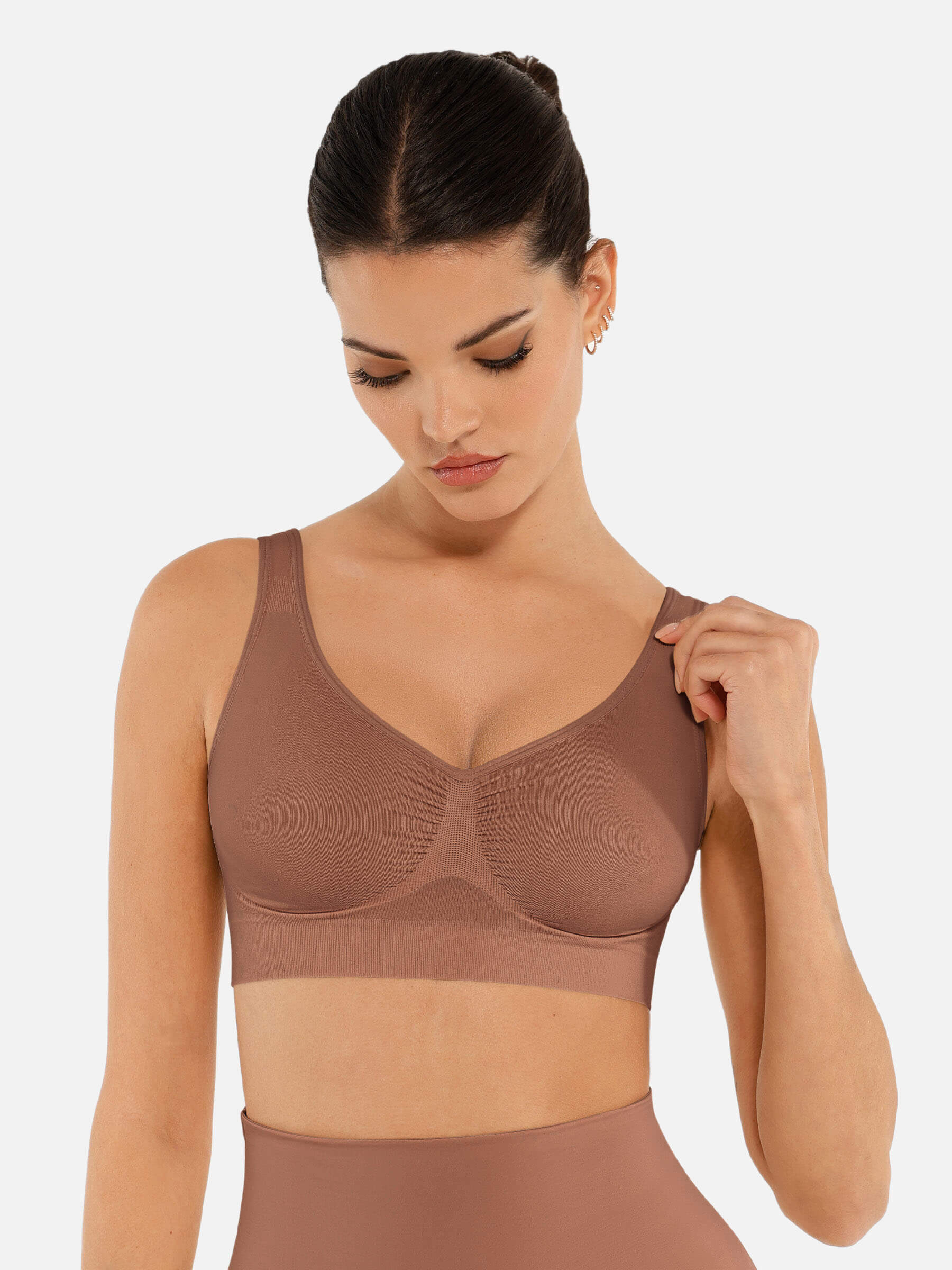 MyCurve No Underwire Wide Straps Everyday Bra
