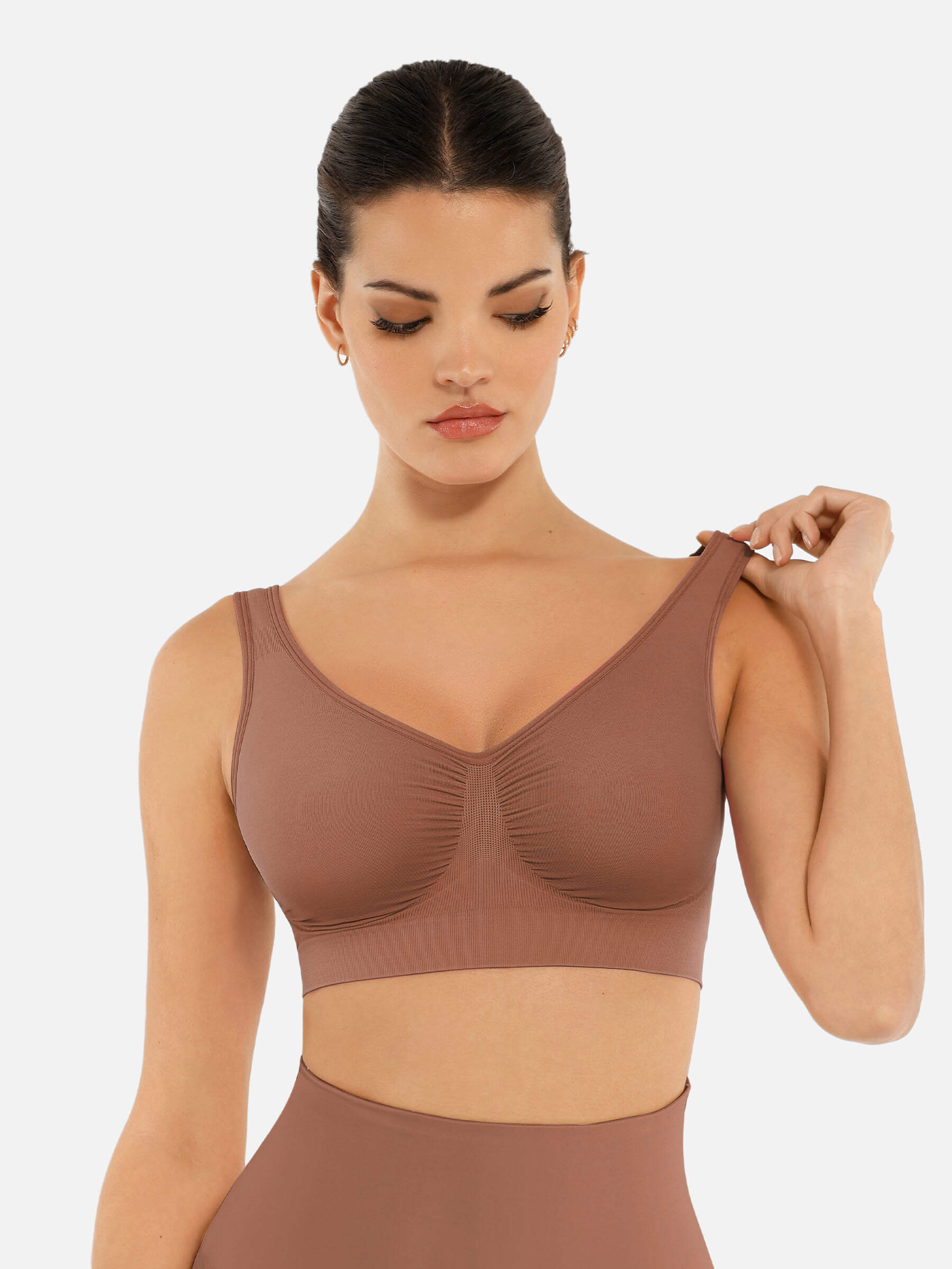 MyCurve No Underwire Wide Straps Everyday Bra