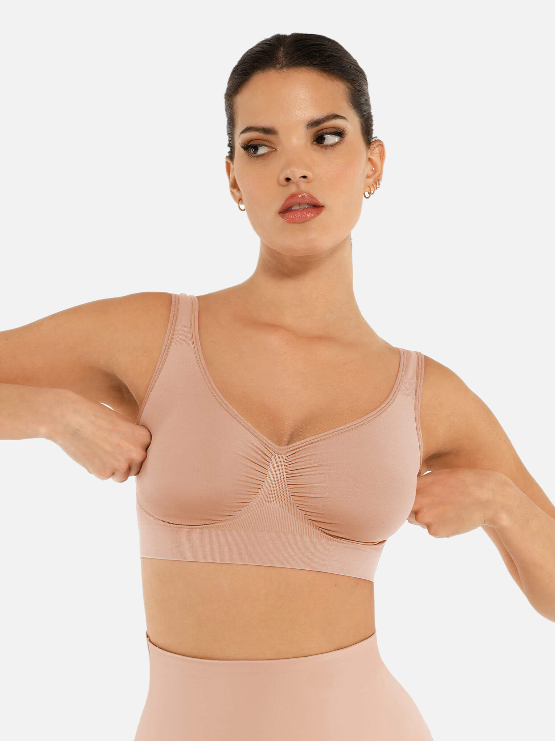 MyCurve No Underwire Wide Straps Everyday Bra