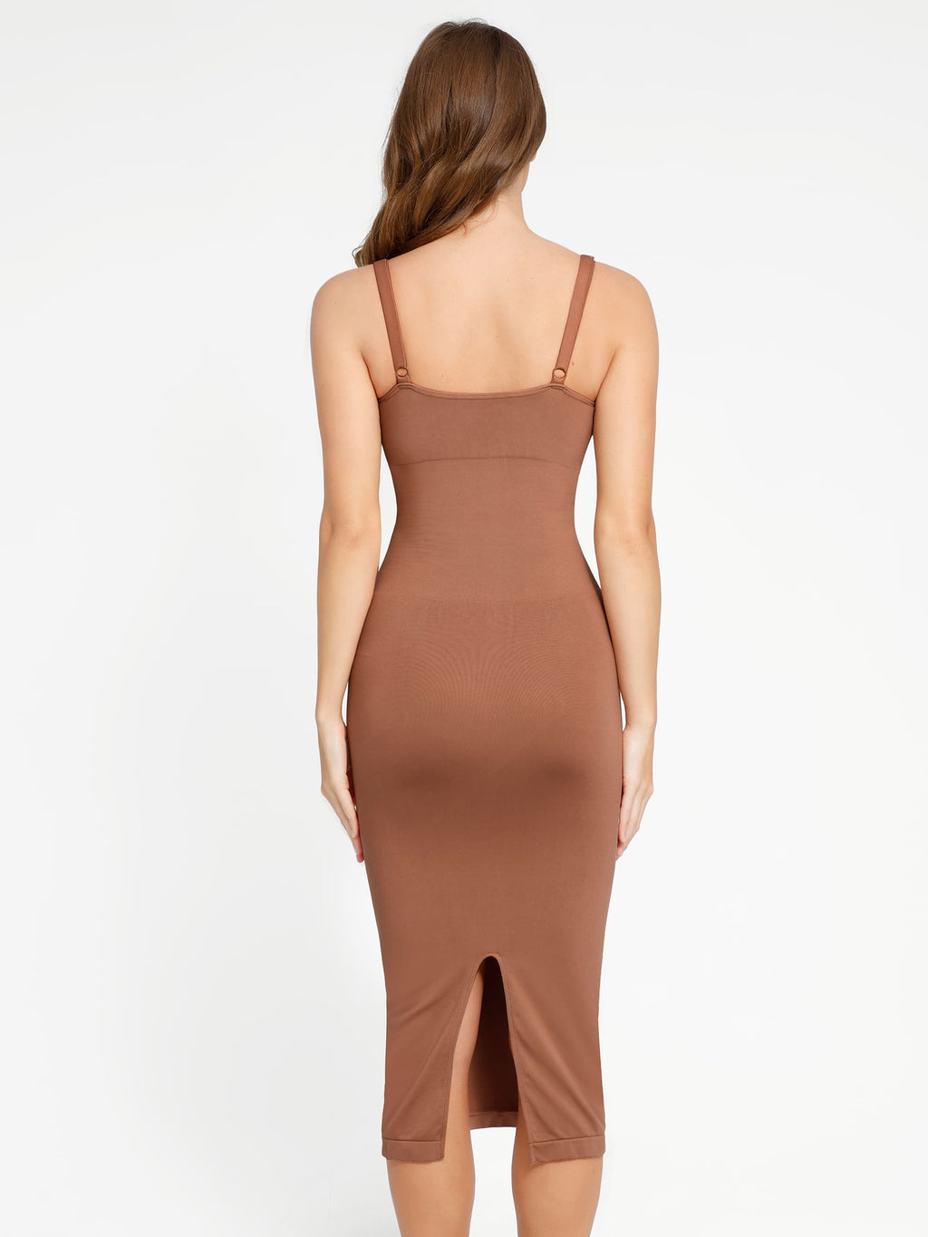 MyCurve Nursing-Friendly Seamless Eco-Friendly Shaper Dress with Removable Pads