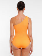 Traje de baño MyCurve de un solo hombro con control de abdomen y aberturas