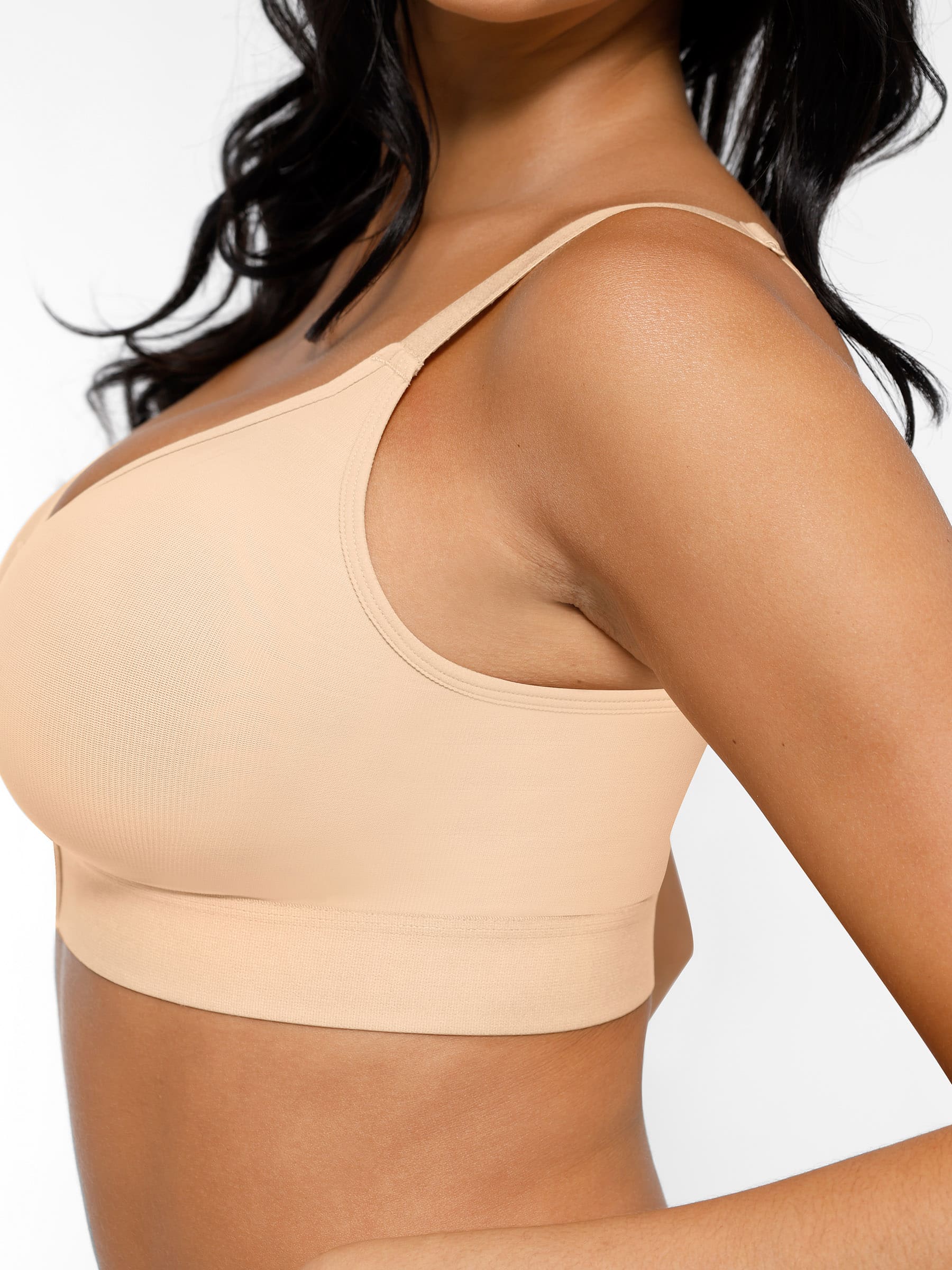 MyCurve Post Surgery Full Coverage Compression Surgical Front Closure Mastectomy Bra