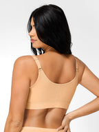 MyCurve Post Surgery Full Coverage Compression Surgical Front Closure Mastectomy Bra