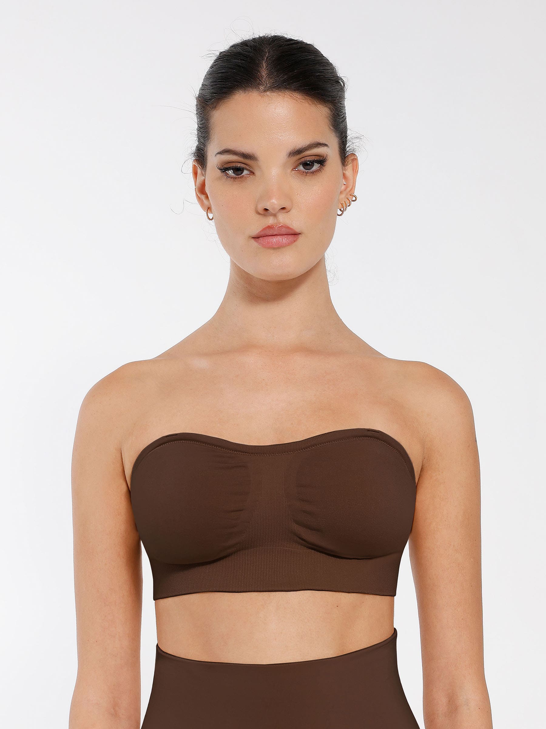 MyCurve Seamless Anti-Slip Bandeau Bra