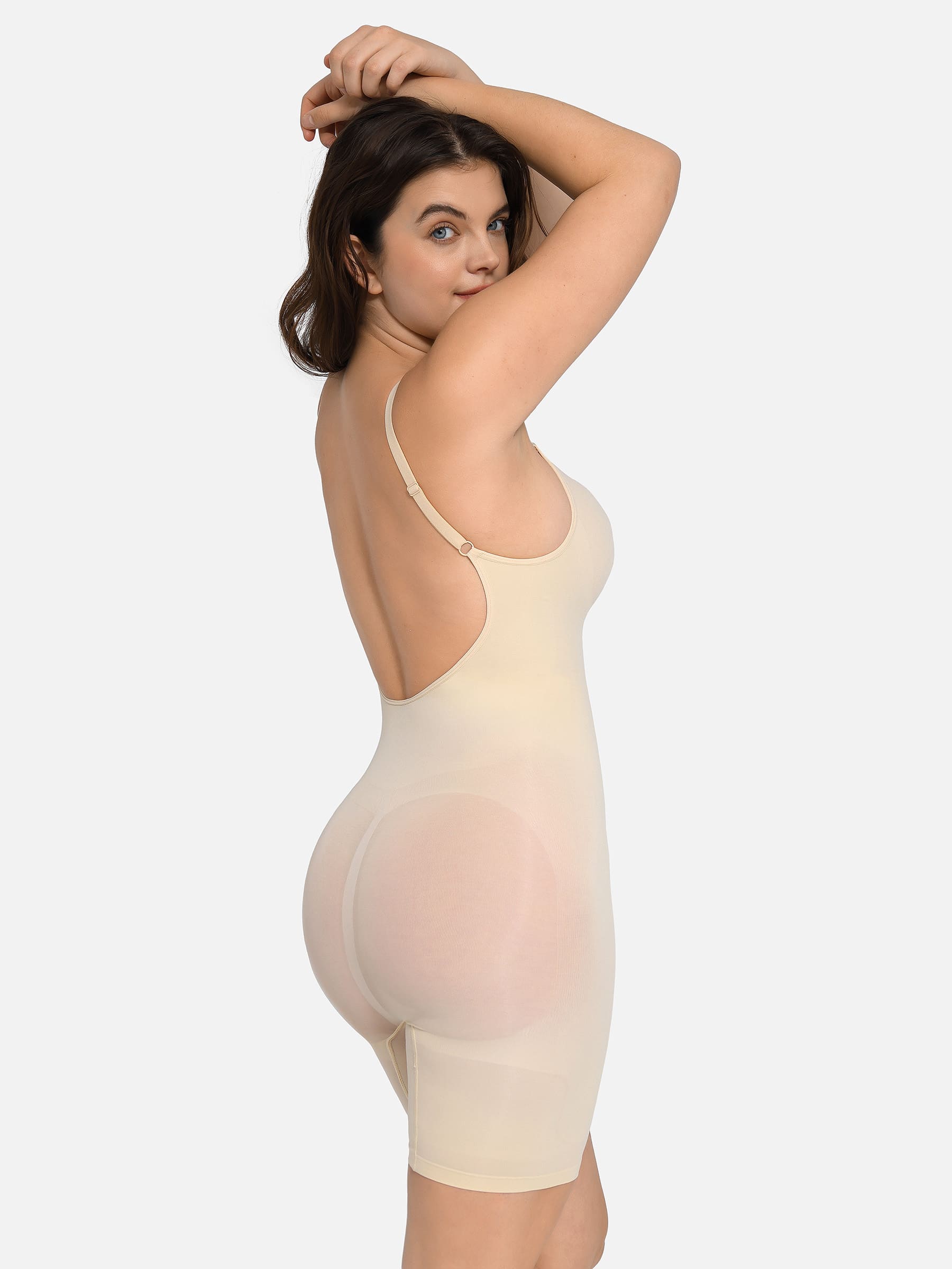 MyCurve Seamless Boyshort Shaping Bodysuit