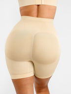 MyCurve Seamless Comfort Mid Waist Tummy Control Panties Shaping Shorts