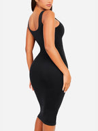 MyCurve Seamless Eco-Friendly Large U-Back Shaper Dress with Built-In Bra