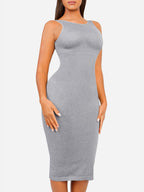 MyCurve Seamless Eco-Friendly Large U-Back Shaper Dress with Built-In Bra