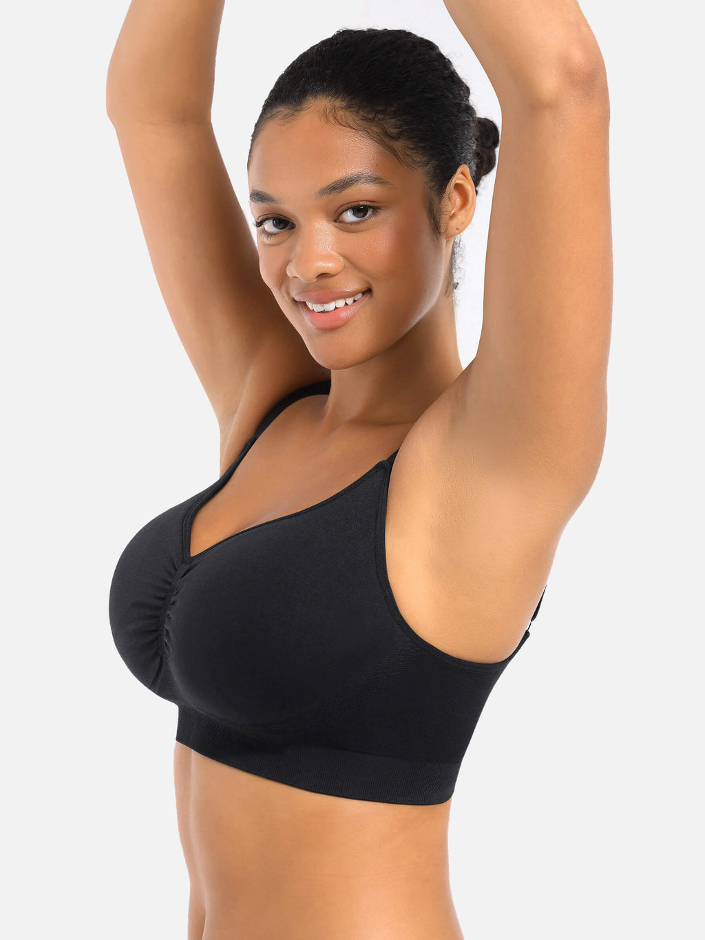 Conjunto de sujetador MyCurve Seamless Everyday con relleno suave incorporado