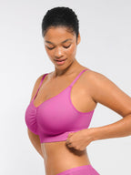 Conjunto de sujetador MyCurve Seamless Everyday con relleno suave incorporado