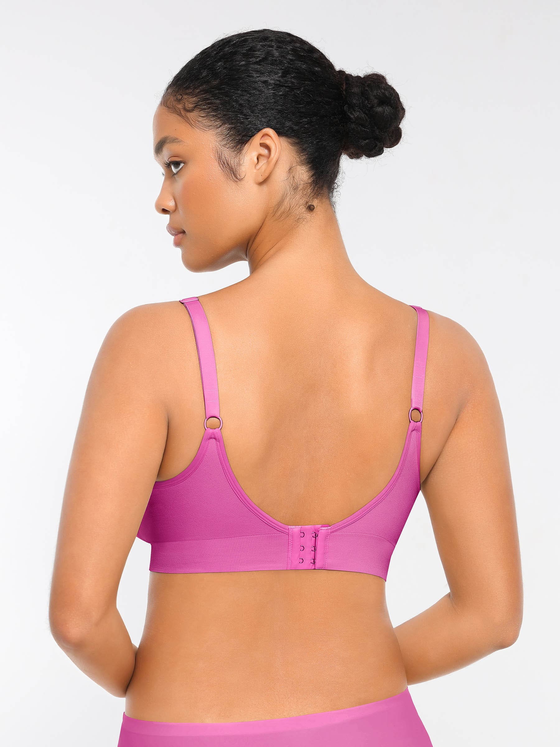 Conjunto de sujetador MyCurve Seamless Everyday con relleno suave incorporado