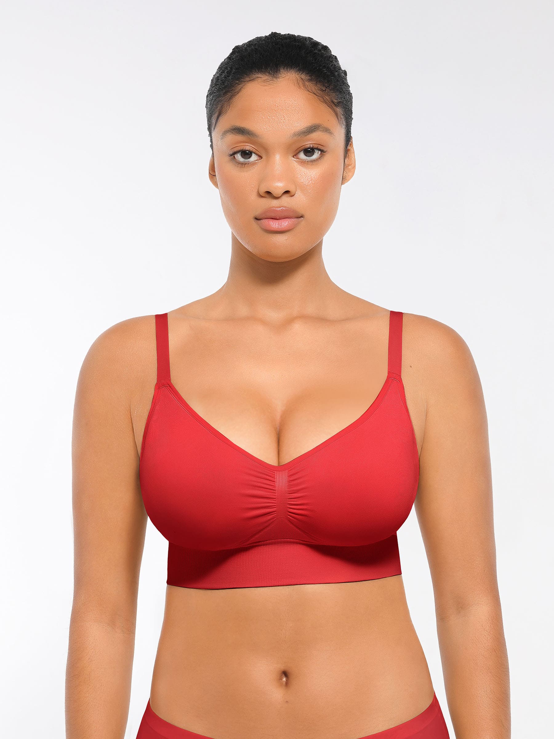 MyCurve Seamless Everyday Bra with Built-In Soft Padding