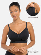Conjunto de sujetador MyCurve Seamless Everyday con relleno suave incorporado