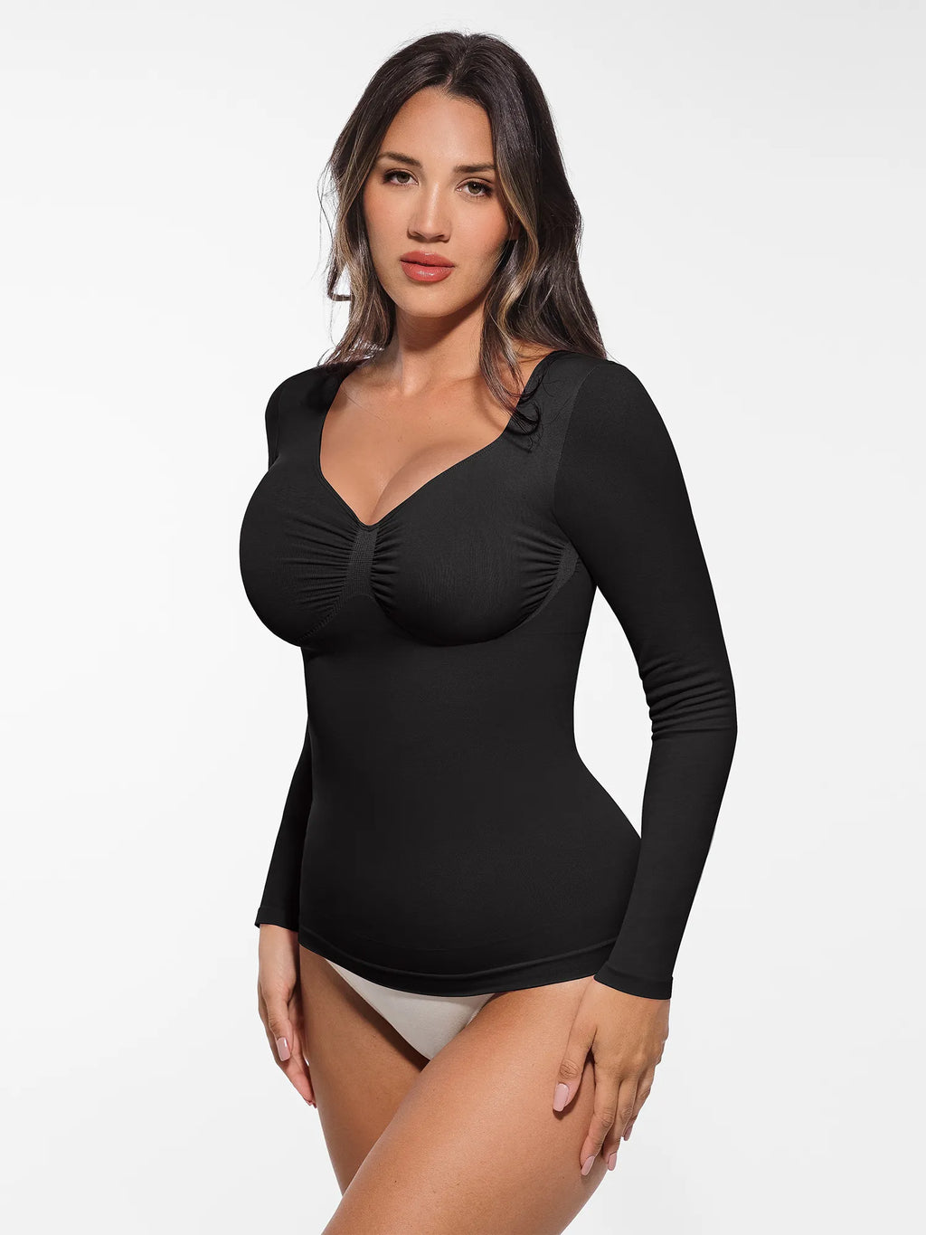 MyCurve Seamless Long-Sleeve Everyday Shaper Top