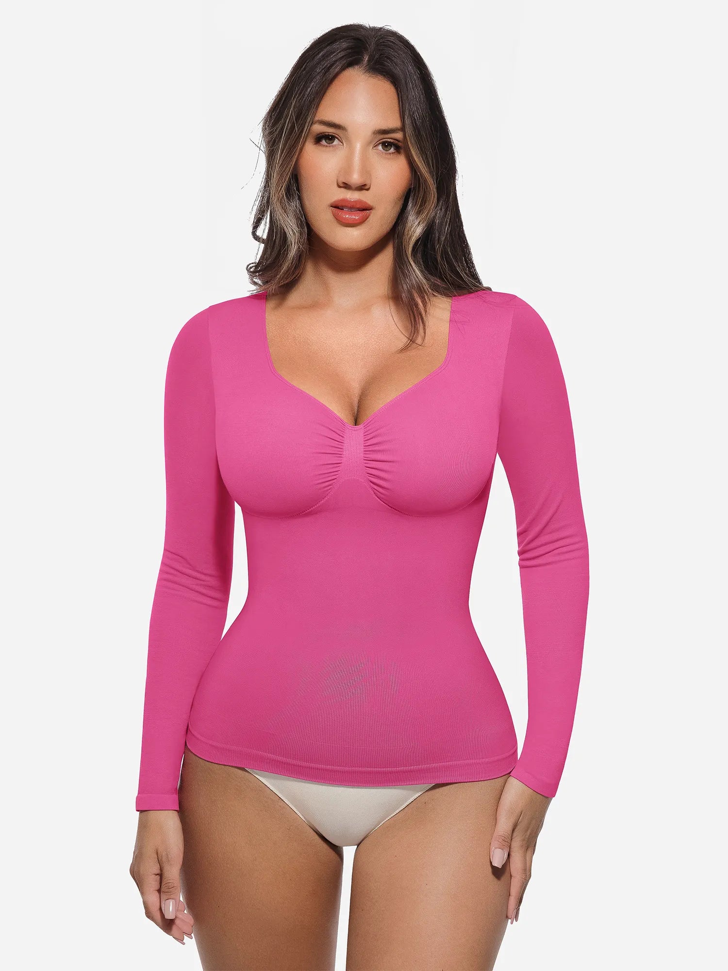 MyCurve Seamless Long-Sleeve Everyday Shaper Top