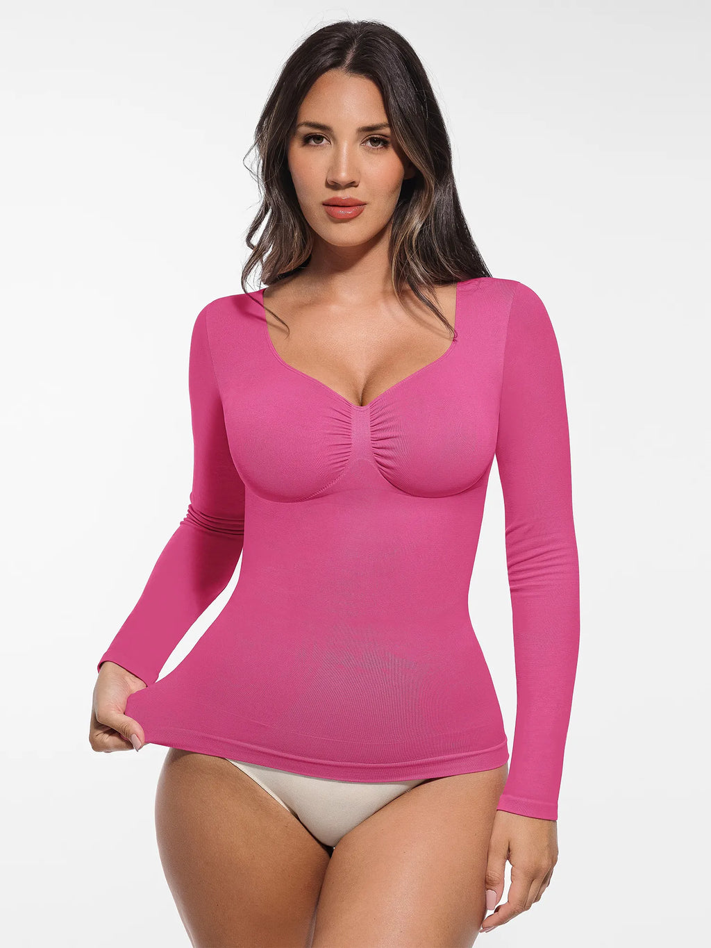 MyCurve Seamless Long-Sleeve Everyday Shaper Top