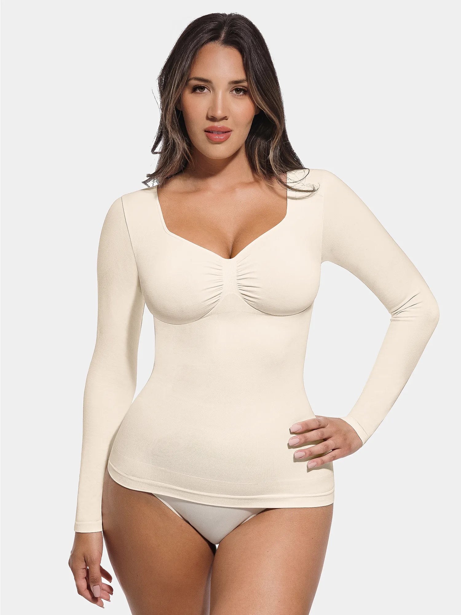 MyCurve Seamless Long-Sleeve Everyday Shaper Top