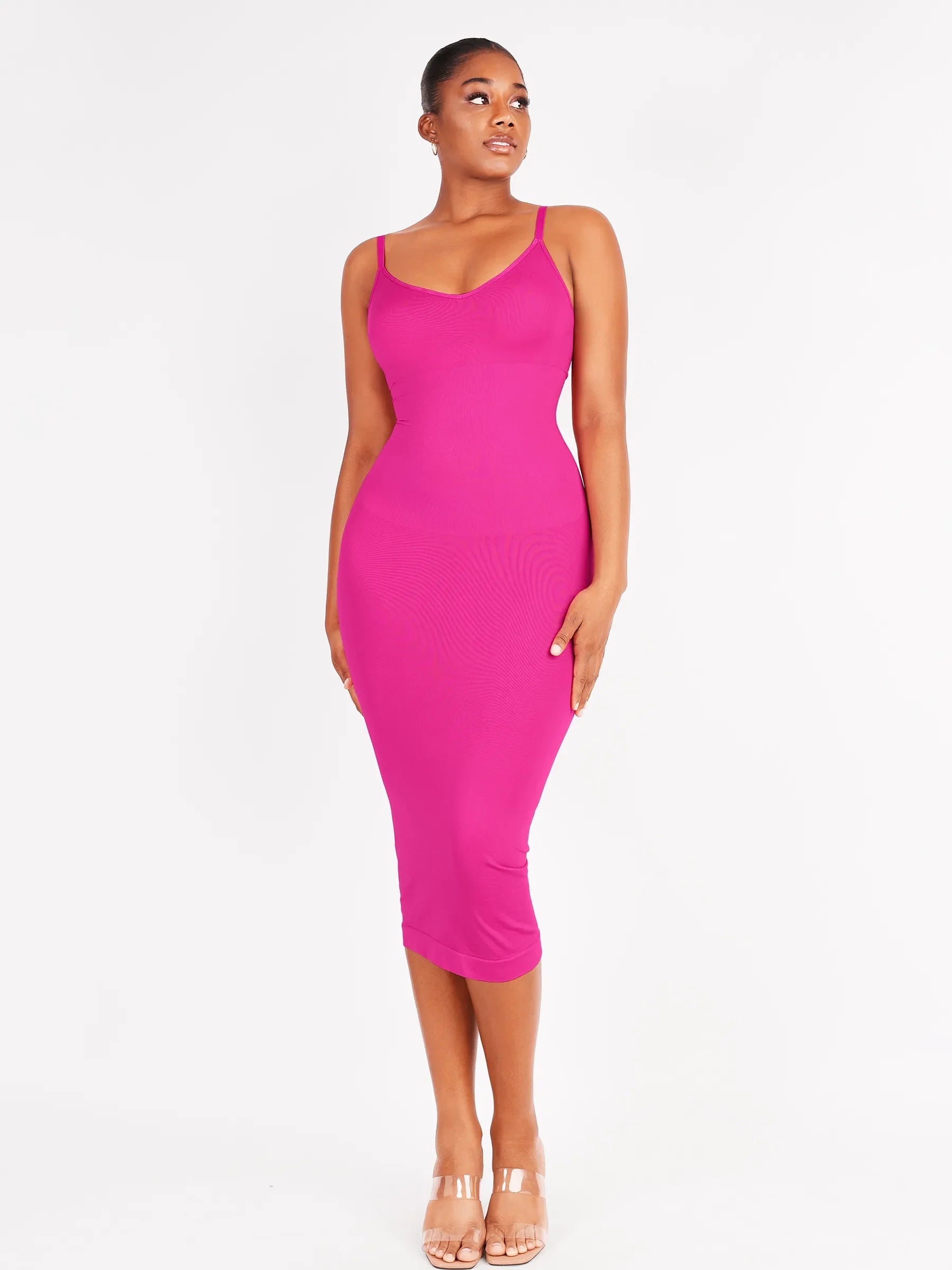 MyCurve Seamless Midi Body Shaper Dress