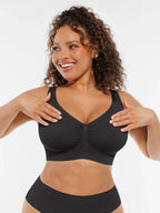 Conjunto de sujetadores de uso diario con tirantes anchos y sin aros MyCurve