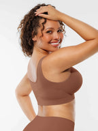 Conjunto de sujetadores de uso diario con tirantes anchos y sin aros MyCurve
