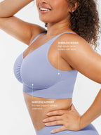 Soutien-gorge MyCurve sans armatures, couvrance totale, sans coutures