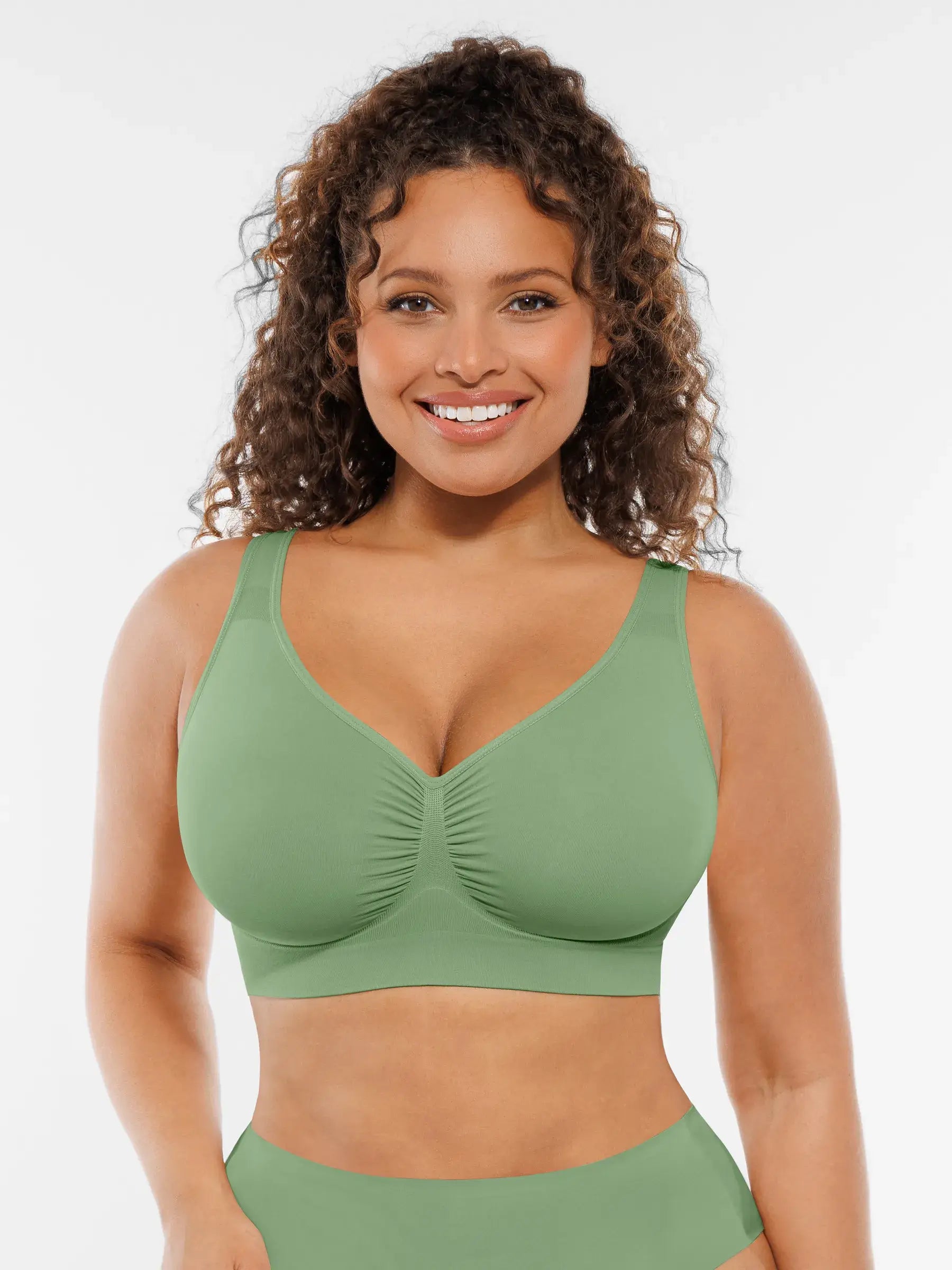 Soutien-gorge MyCurve sans armatures, couvrance totale, sans coutures