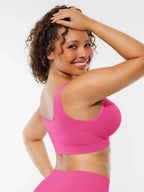 Conjunto de sujetadores de uso diario con tirantes anchos y sin aros MyCurve