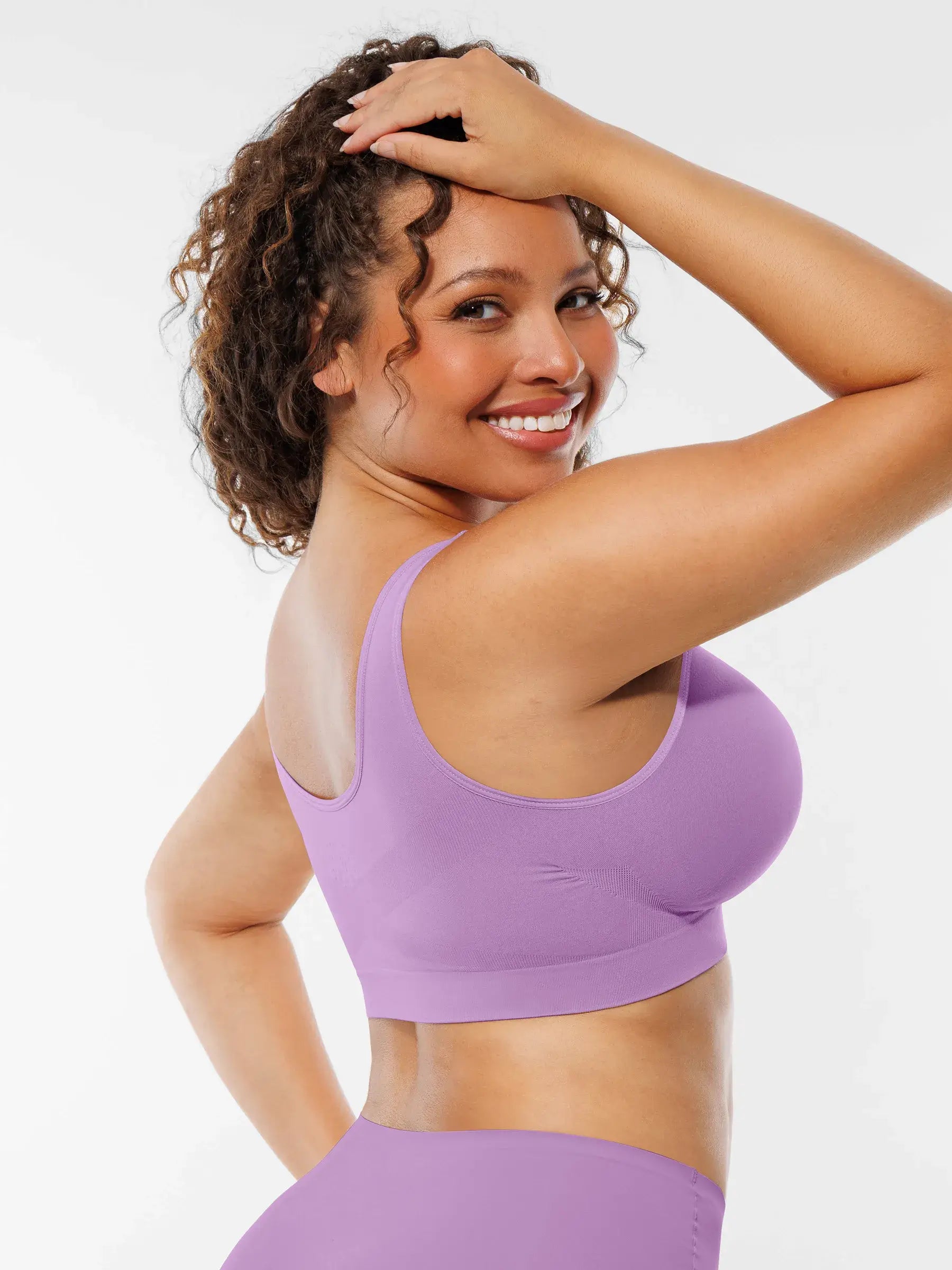 Soutien-gorge MyCurve sans armatures, couvrance totale, sans coutures
