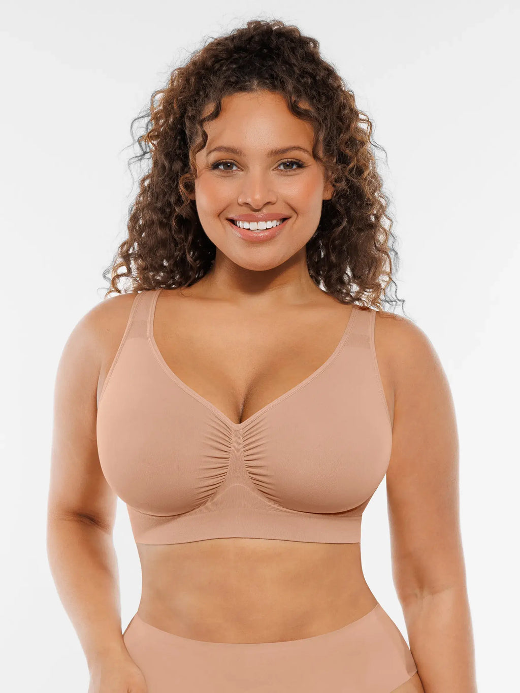 Soutien-gorge MyCurve sans armatures, couvrance totale, sans coutures