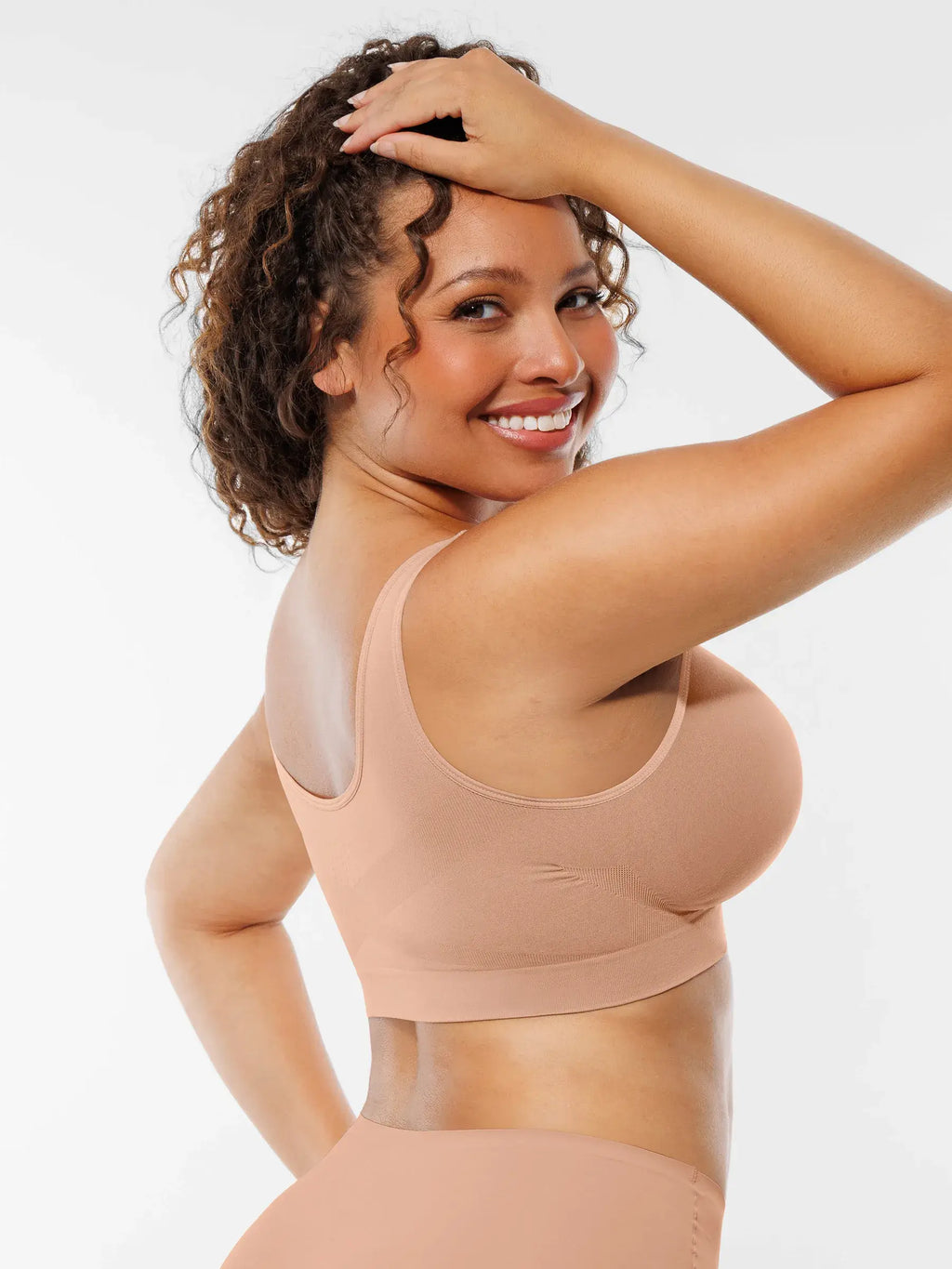 Soutien-gorge MyCurve sans armatures, couvrance totale, sans coutures
