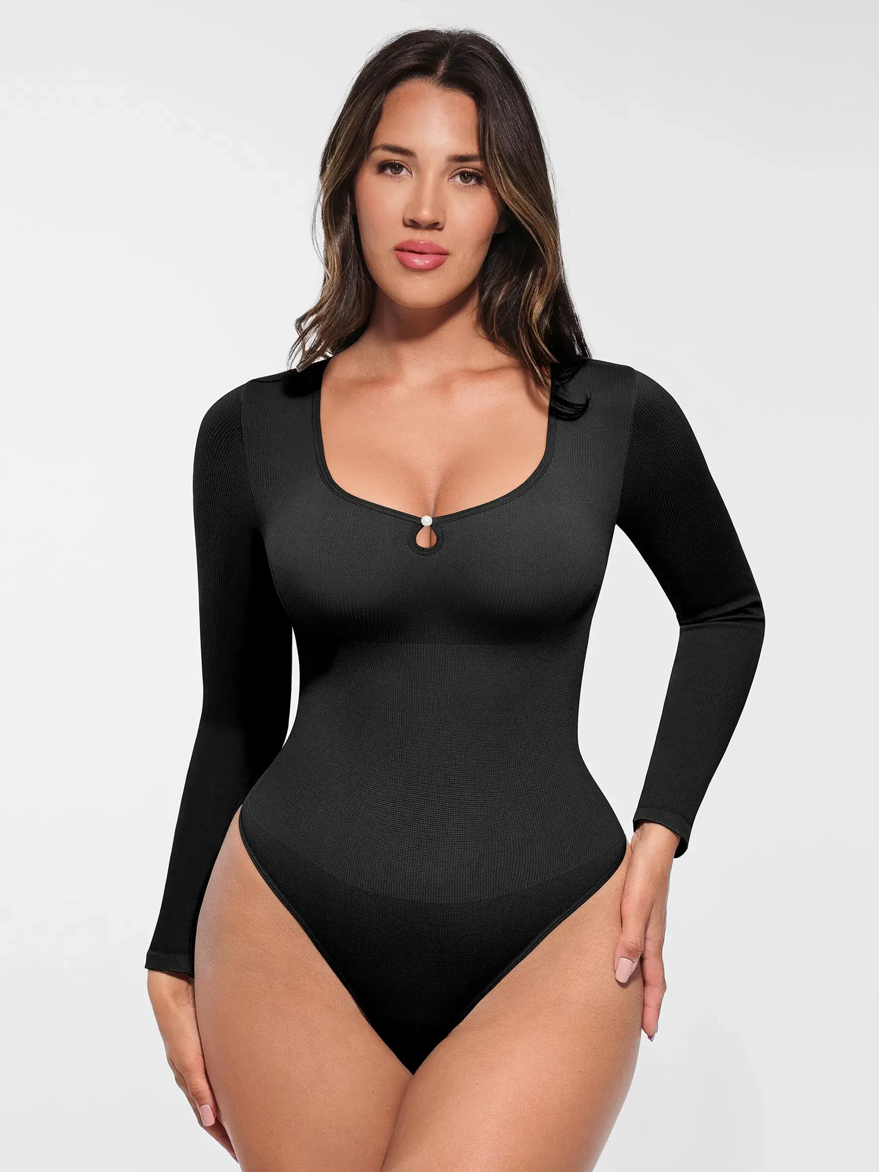 MyCurve Seamless Ribbed Bodysuit