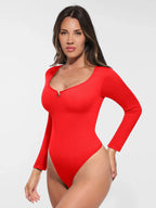 MyCurve Seamless Ribbed Bodysuit