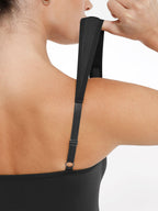 Body de tanga con escote de diamante moldeador sin costuras MyCurve