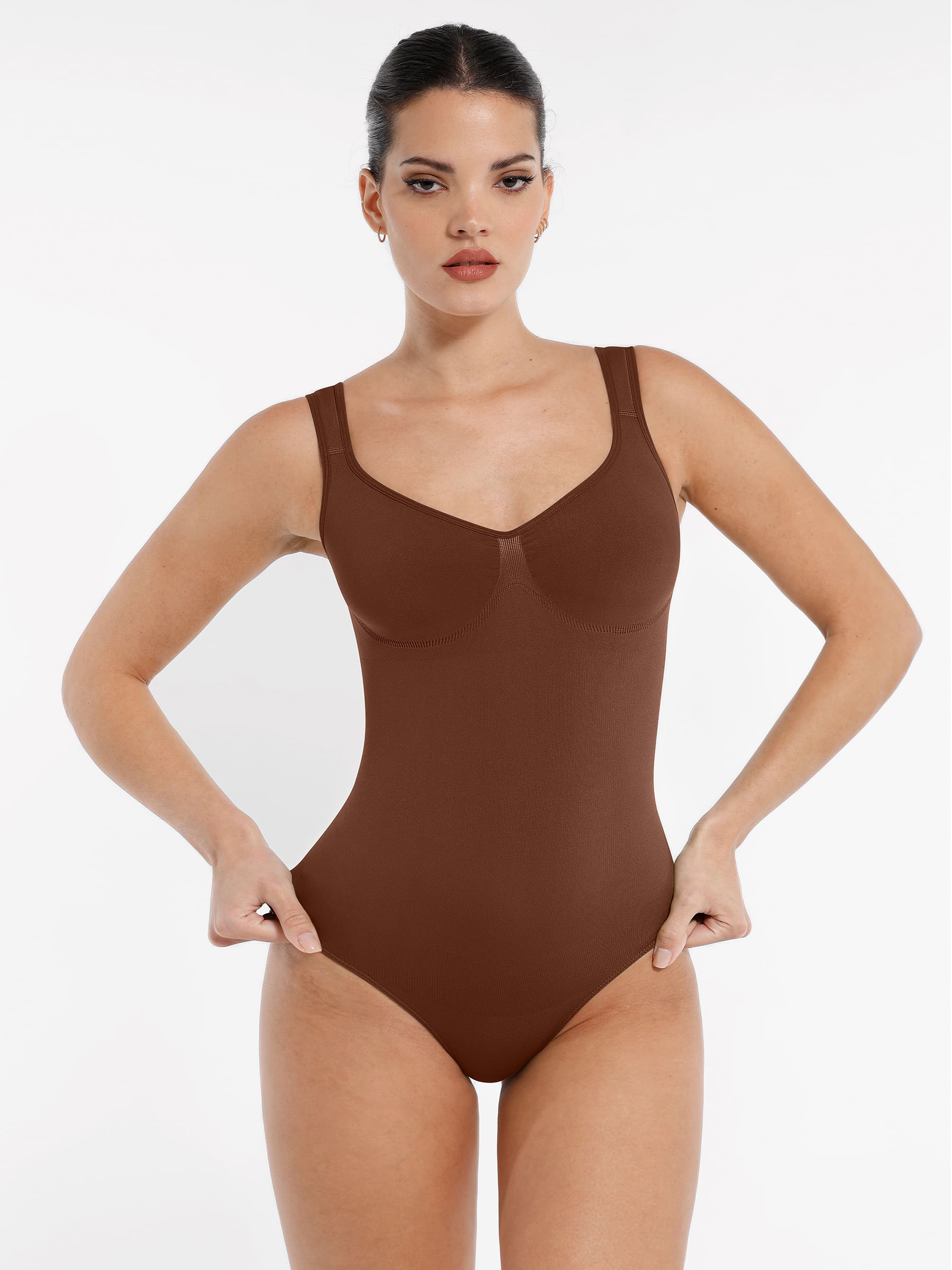 MyCurve Soft-Touch Bodysuit Top