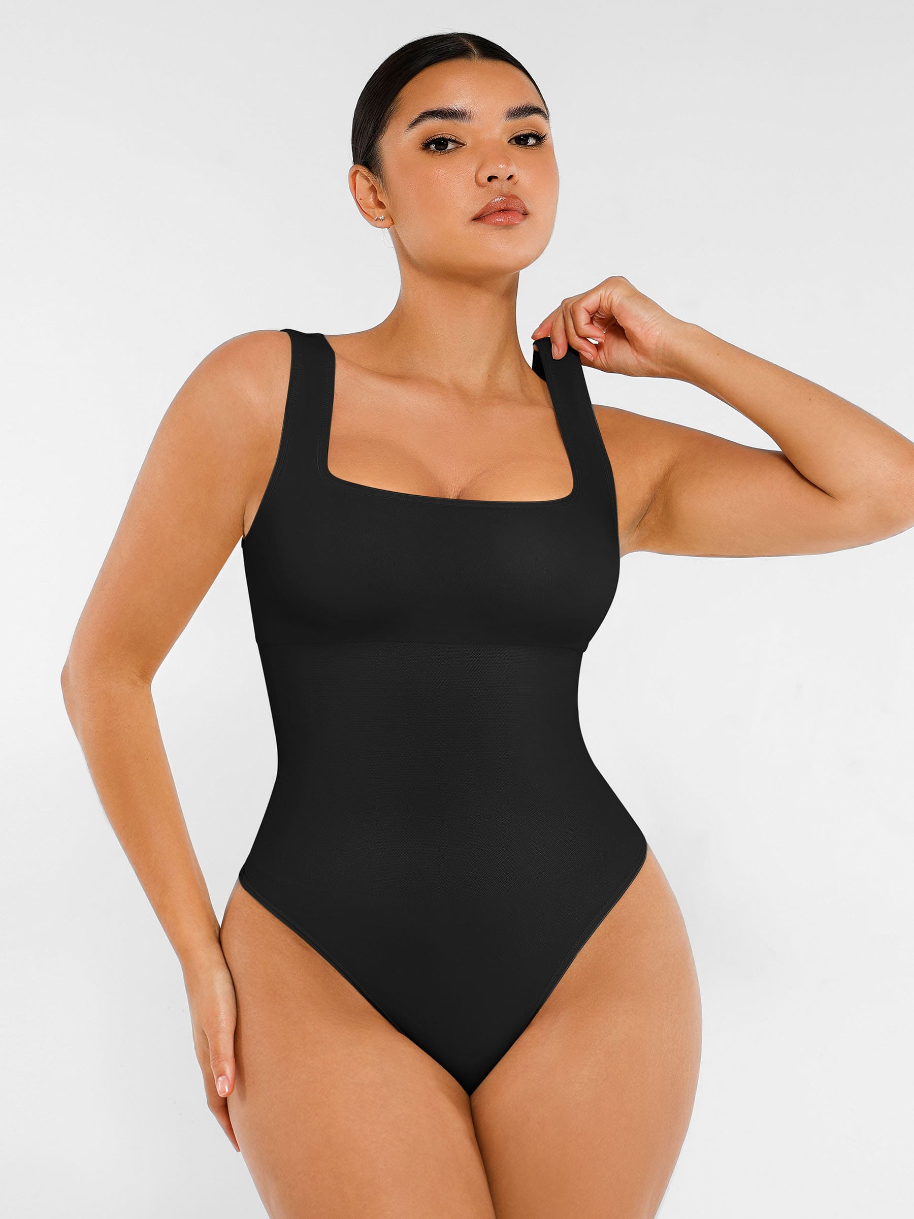 MyCurve Seamless Shapewear Thong Bodysuit