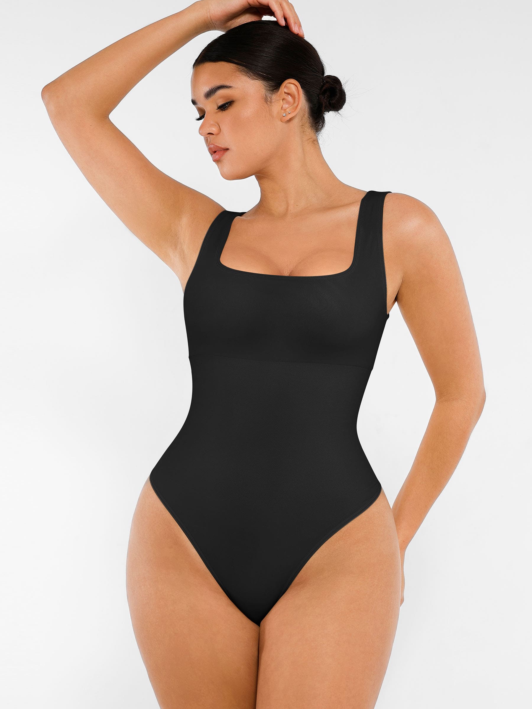 MyCurve Seamless Shapewear Thong Bodysuit