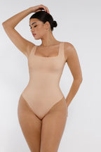 MyCurve Seamless Shapewear Thong Bodysuit
