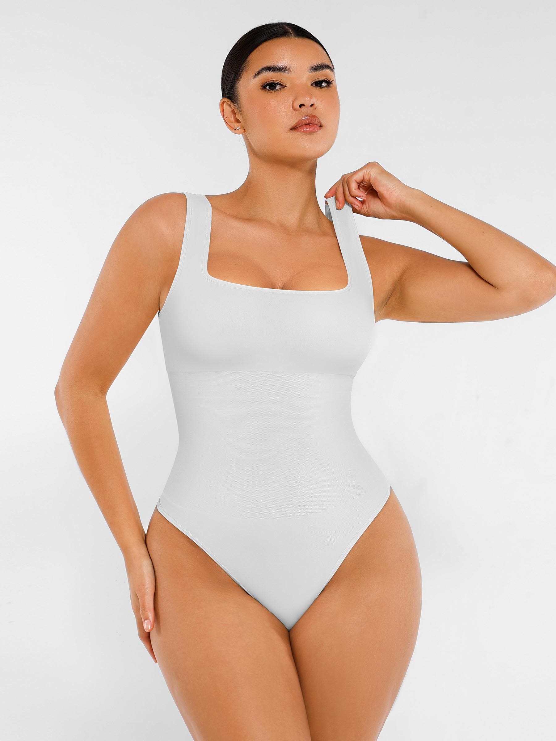 MyCurve Seamless Shapewear Thong Bodysuit