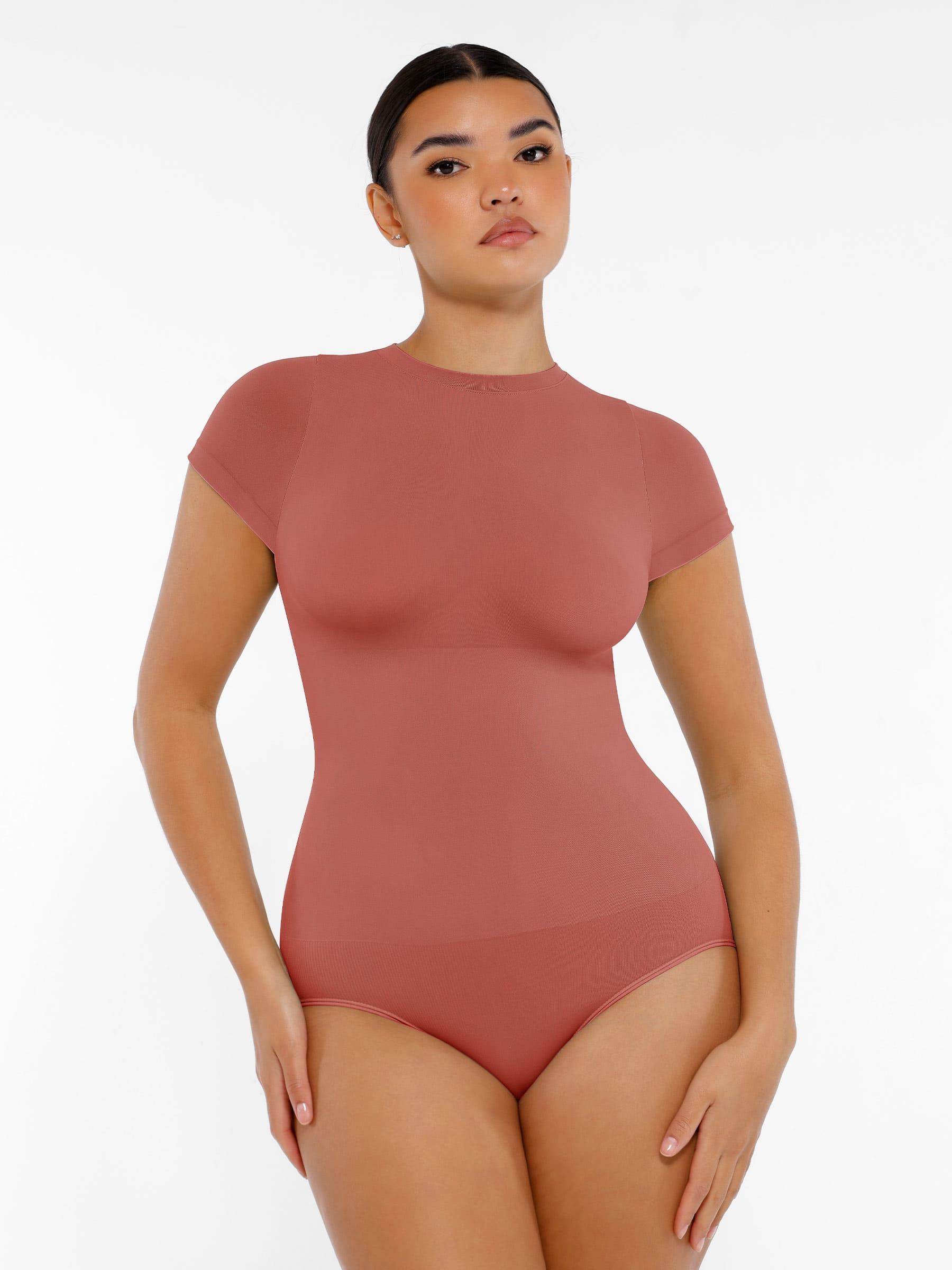 MyCurve Seamless Crew Neck Bodysuits