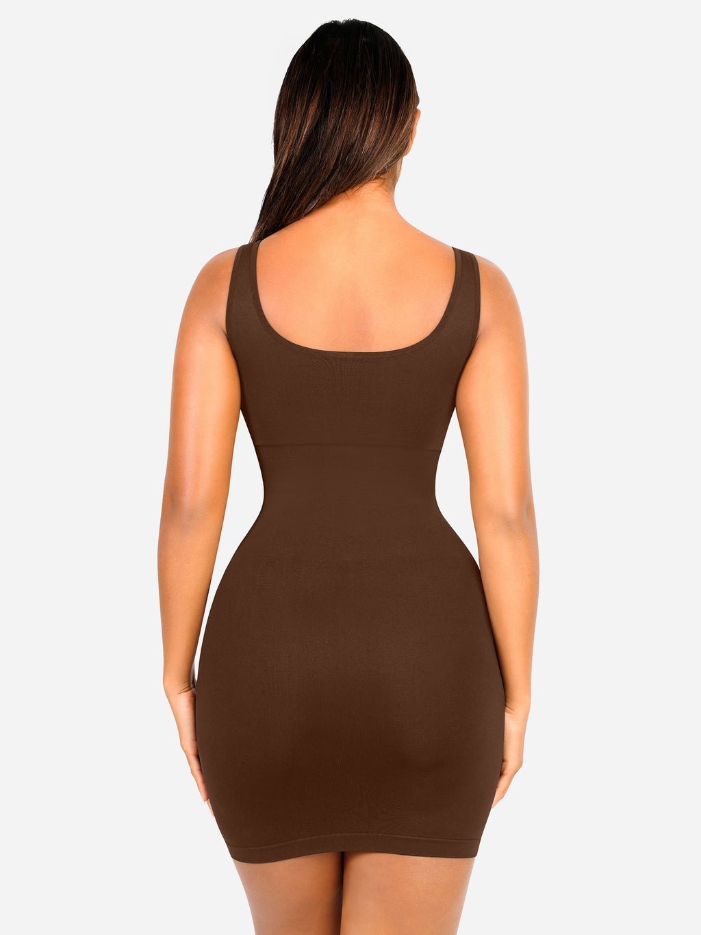 MyCurve Seamless Square Neck Shaping Dress