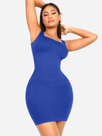 MyCurve Seamless Square Neck Shaping Dress