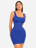 MyCurve Seamless Square Neck Shaping Dress