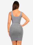 MyCurve Seamless Square Neck Shaping Dress