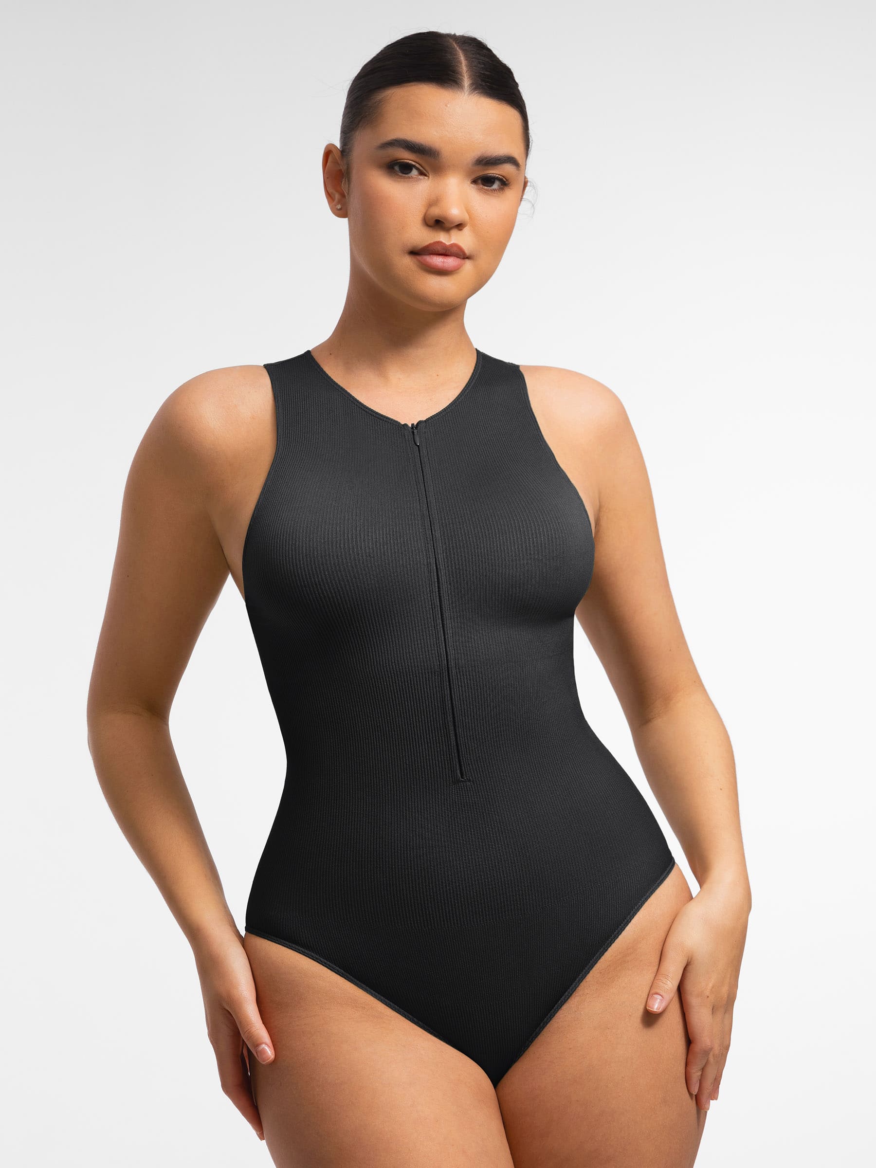 MyCurve Seamless Tummy Control Invisible Zipper Shaping Bodysuit