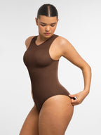 MyCurve Tummy-Shaping Seamless Zipper Bodysuit