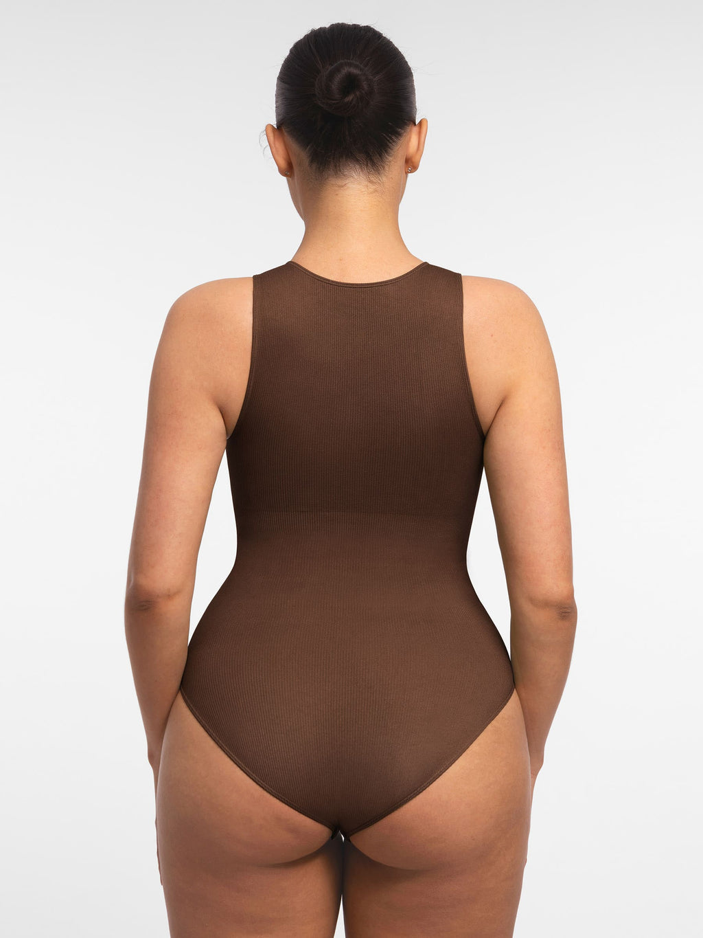 MyCurve Tummy-Shaping Seamless Zipper Bodysuit