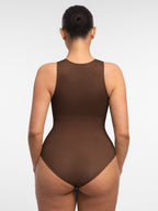 MyCurve Tummy-Shaping Seamless Zipper Bodysuit