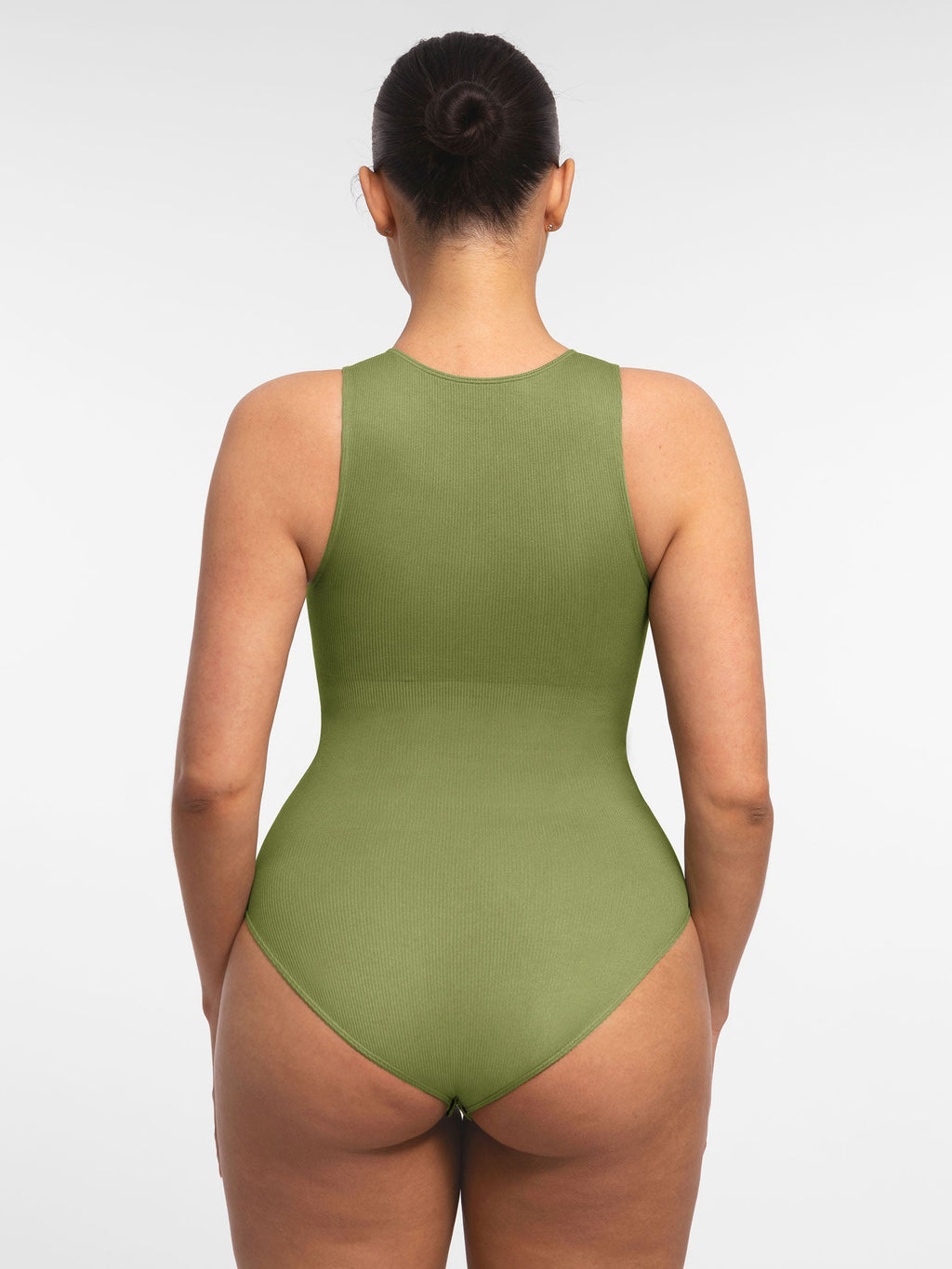 MyCurve Tummy-Shaping Seamless Zipper Bodysuit